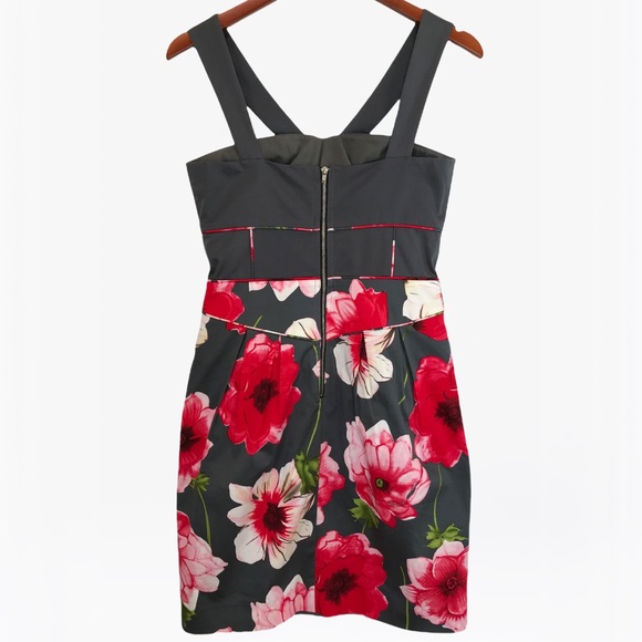 Anthropologie Sine Halter Floral Print Women’s Mini Dress 4 - Picture 5 of 17